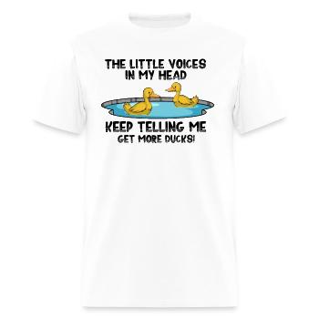 Hilarious Ducklings Bathing Kids Toys Plaything - Men's T-Shirt - white - Front - Jose (178cm)
