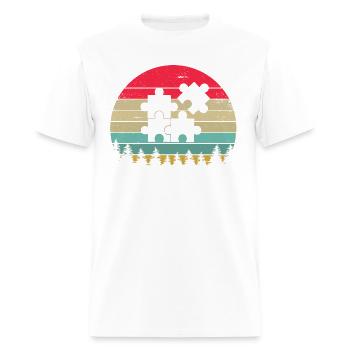 Novelty Disorders Sympathy Autism Awareness - Men's T-Shirt - white - Front - Jose (178cm)