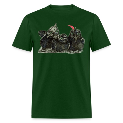 Three Young Crows - Men's T-Shirt
