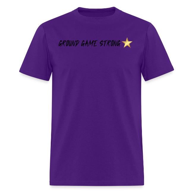 Ground Game Strong Horizontal Dark Mode