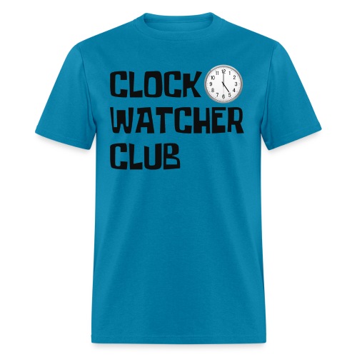 CLOCK WATCHER CLUB - Men's T-Shirt