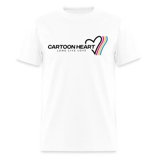 Cartoon Heart Logo Range - Men's T-Shirt