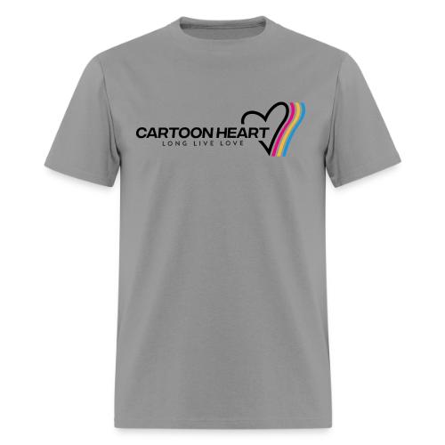 Cartoon Heart Logo Range - Men's T-Shirt