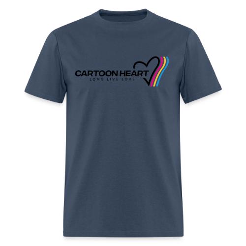 Cartoon Heart Logo Range - Men's T-Shirt