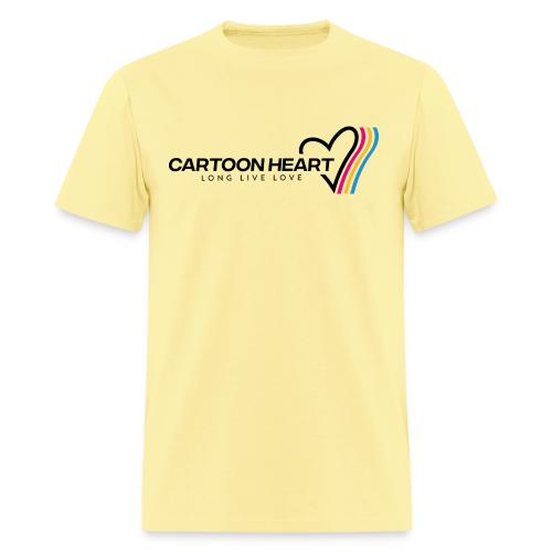Cartoon Heart Logo Range - Men's T-Shirt