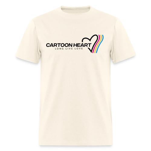 Cartoon Heart Logo Range - Men's T-Shirt
