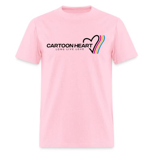 Cartoon Heart Logo Range - Men's T-Shirt