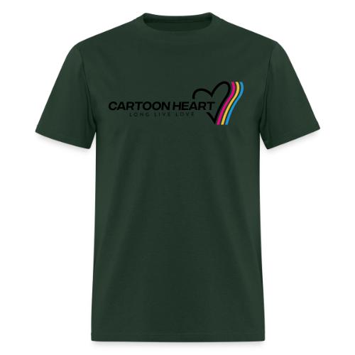 Cartoon Heart Logo Range - Men's T-Shirt