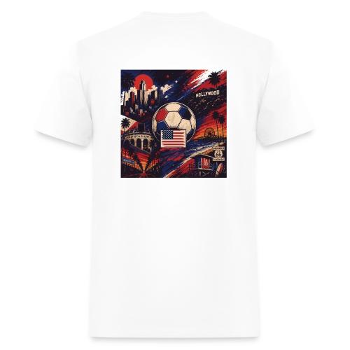 USA Mundial Tee (blanco) — Doble Estampado - Men's T-Shirt