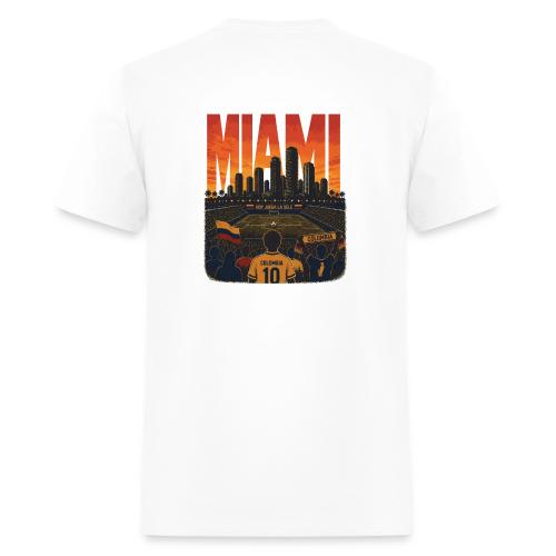 Colombia Mundial Tee (Blanco) — Doble Estampado - Men's T-Shirt