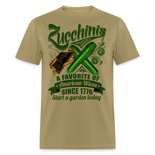 Zucchinis_Print - Men's T-Shirt