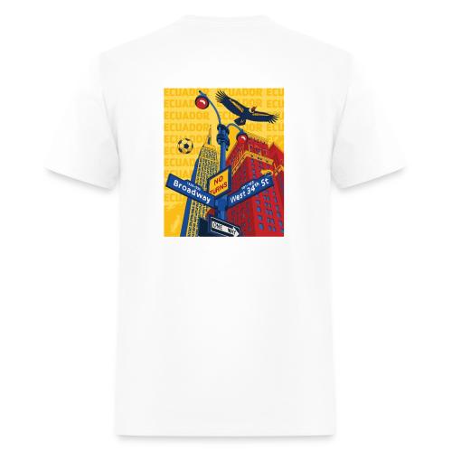 Ecuador Mundial Tee (blanco) — Doble Estampado - Men's T-Shirt