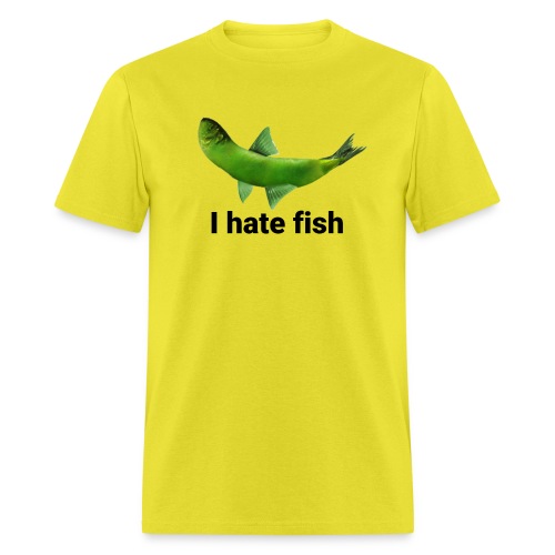 I hate fish - Men's T-Shirt