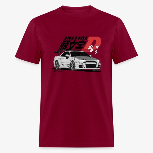 Initial-D Fall Collection: R34 - Men's T-Shirt