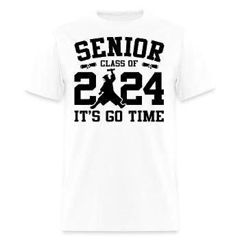 Class Of 2024 Senior 24 High School Graduation - Men's T-Shirt - white - Front - Jose (178cm)