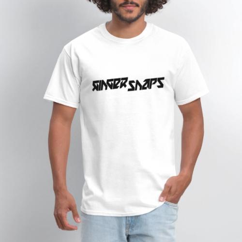 Ginger Snap5 logo (slim black) - Men's T-Shirt
