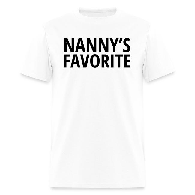Nanny's Favorite (black font)