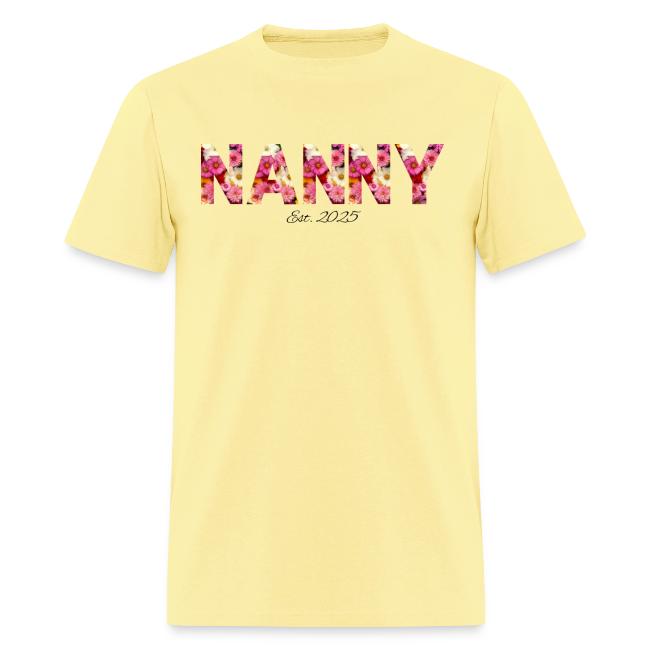 Nanny Est 2025 | Floral Pattern Font