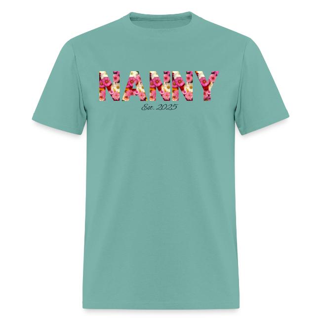 Nanny Est 2025 | Floral Pattern Font