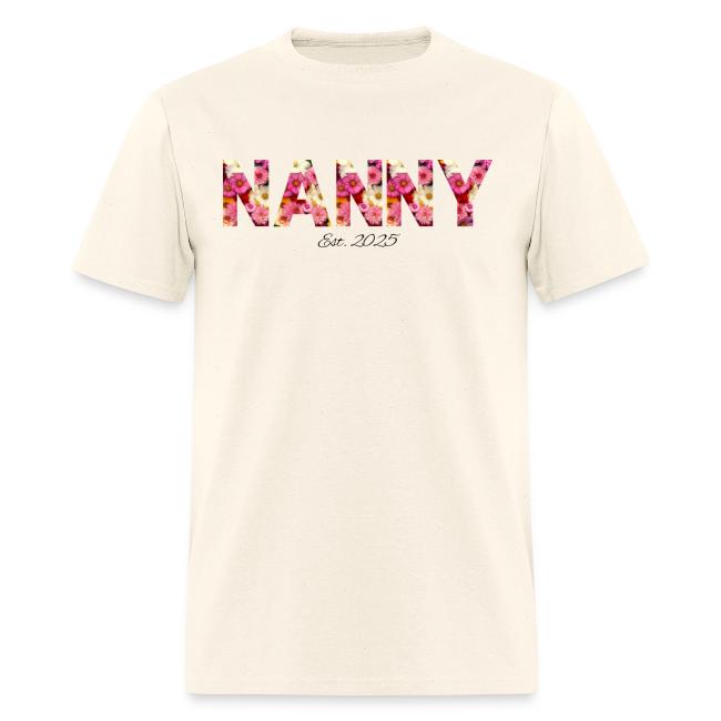 Nanny Est 2025 | Floral Pattern Font