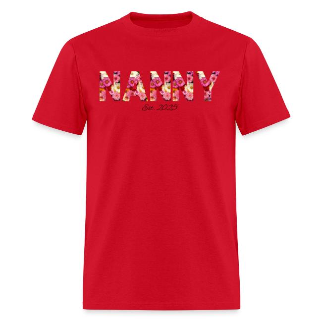 Nanny Est 2025 | Floral Pattern Font