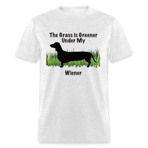 Wiener Greener Dachshund - Men's T-Shirt