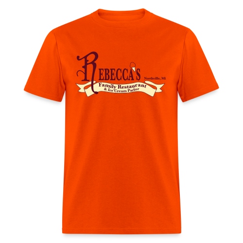 rebecca logo - Men's T-Shirt