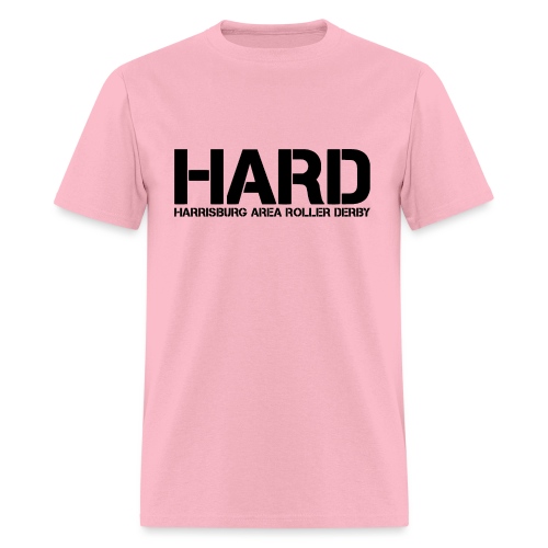 HARD Text Black - Men's T-Shirt