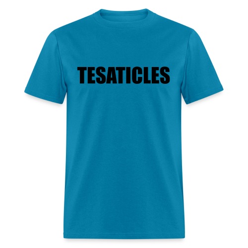 hatemail tesaticles - Men's T-Shirt