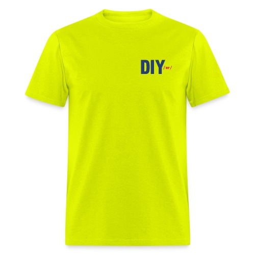 DIYer Blue Logo Tee (Light) - Men's T-Shirt