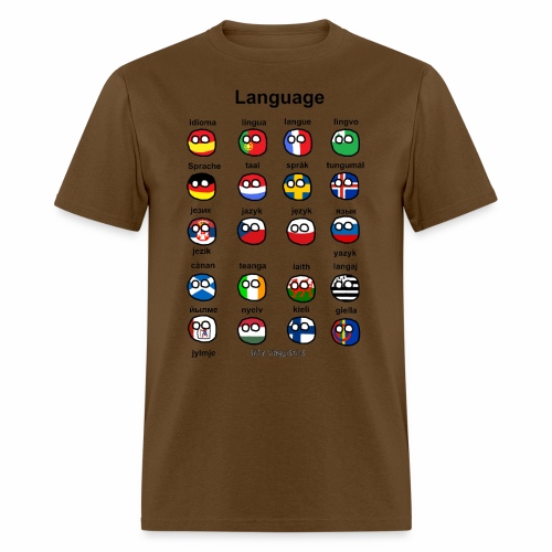 Languages - Men's T-Shirt