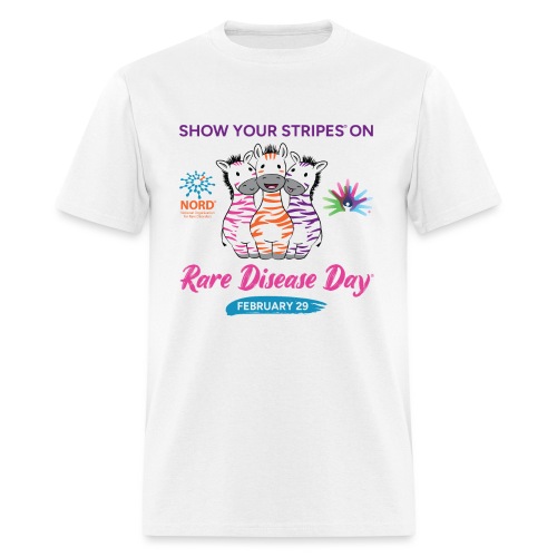 Rare Disease Day Show Your Stripes - Men's T-Shirt