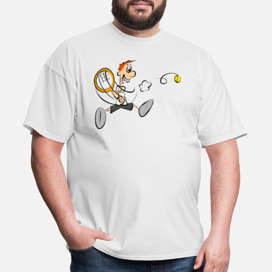 Custom Funny Tennis Clothing' Men's T-Shirt | Spreadshirt