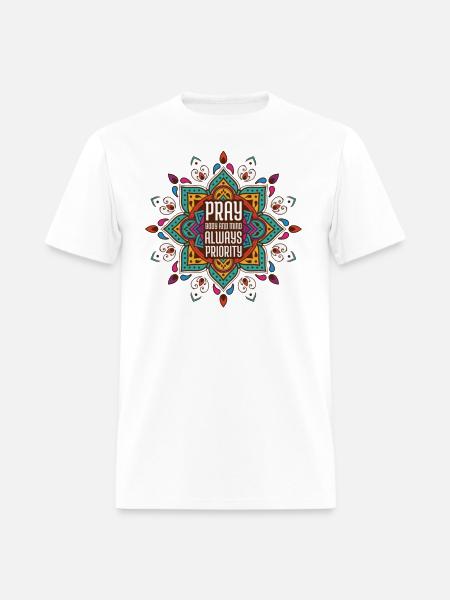 Pray By Soul And Body - Men's T-Shirt - white