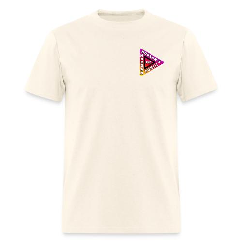 Morgan And Hudson's Fun Play Button - Men's T-Shirt