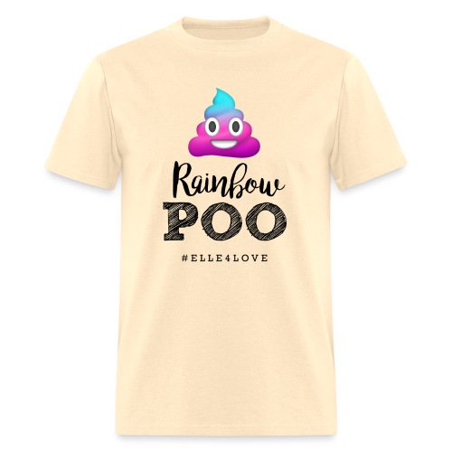 Rainbow Poo - Men's T-Shirt