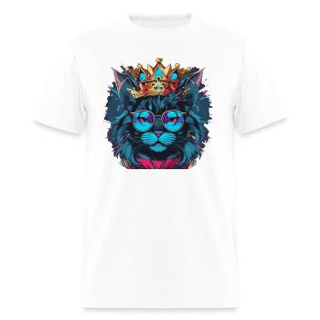 Cool Whiskers - Men's T-Shirt - white - Front - Jose (178cm)