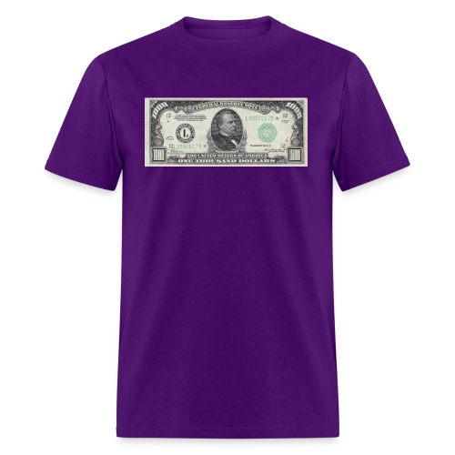 One Thousand Dollars Bill $1000 USD - Men's T-Shirt