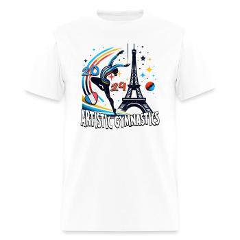 Artistic Gymnastics - Men's T-Shirt - white - Front - Jose (178cm)