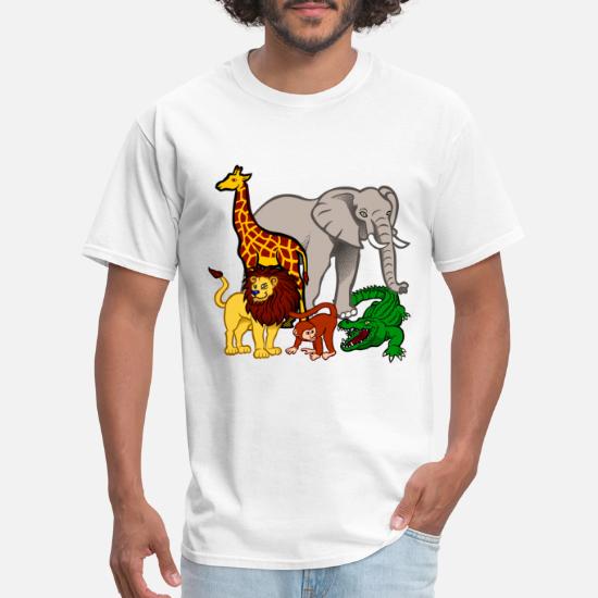 Zoo Wild Animals' Men's T-Shirt | Spreadshirt