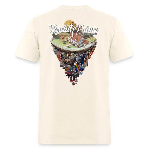 Reality Prime (On White, Back Facing) - Men's T-Shirt