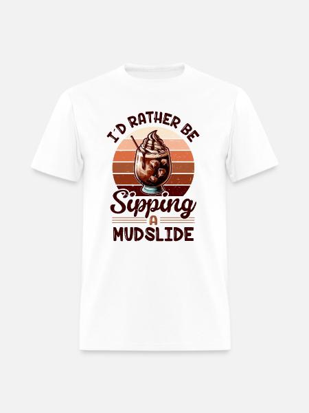 Mudslide Cocktail - Men's T-Shirt - white