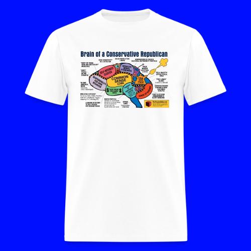 Brain of a capitalist - Men's T-Shirt