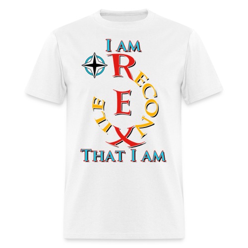 Reconxile Rex - I am - Men's T-Shirt
