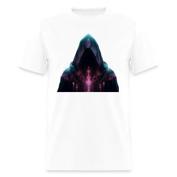 Mystic Rune - Enigmatic Robe Design - Men's T-Shirt - white - Front - Jose (178cm)