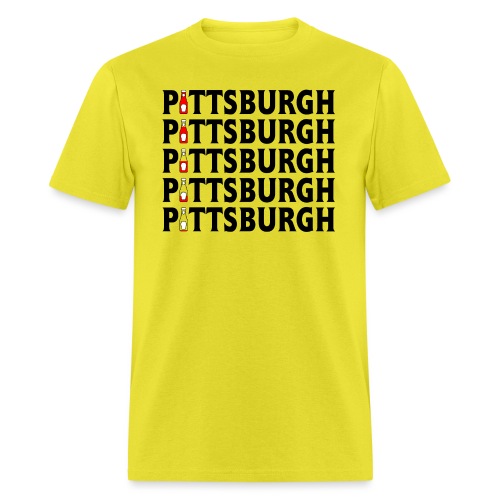 Pittsburgh (Ketchup) - Men's T-Shirt