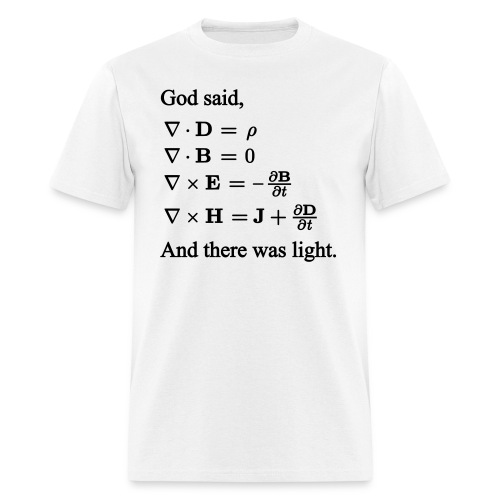 Maxwell Equations - Men's T-Shirt