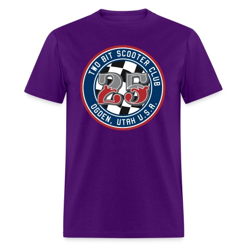 Two Bit Scooter Club Logo - Men's T-Shirt