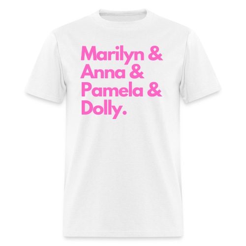 Marilyn Anna Pamela Dolly - Men's T-Shirt