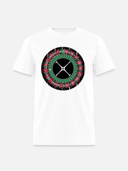 Roulette Wheel - Men's T-Shirt - white